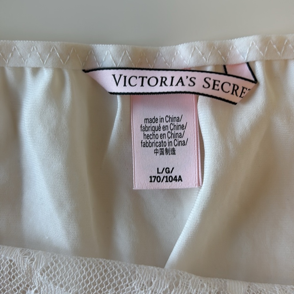Victoria’s Secret | White Lace Tank (L) and Boyshort (XL) - Picture 10 of 11